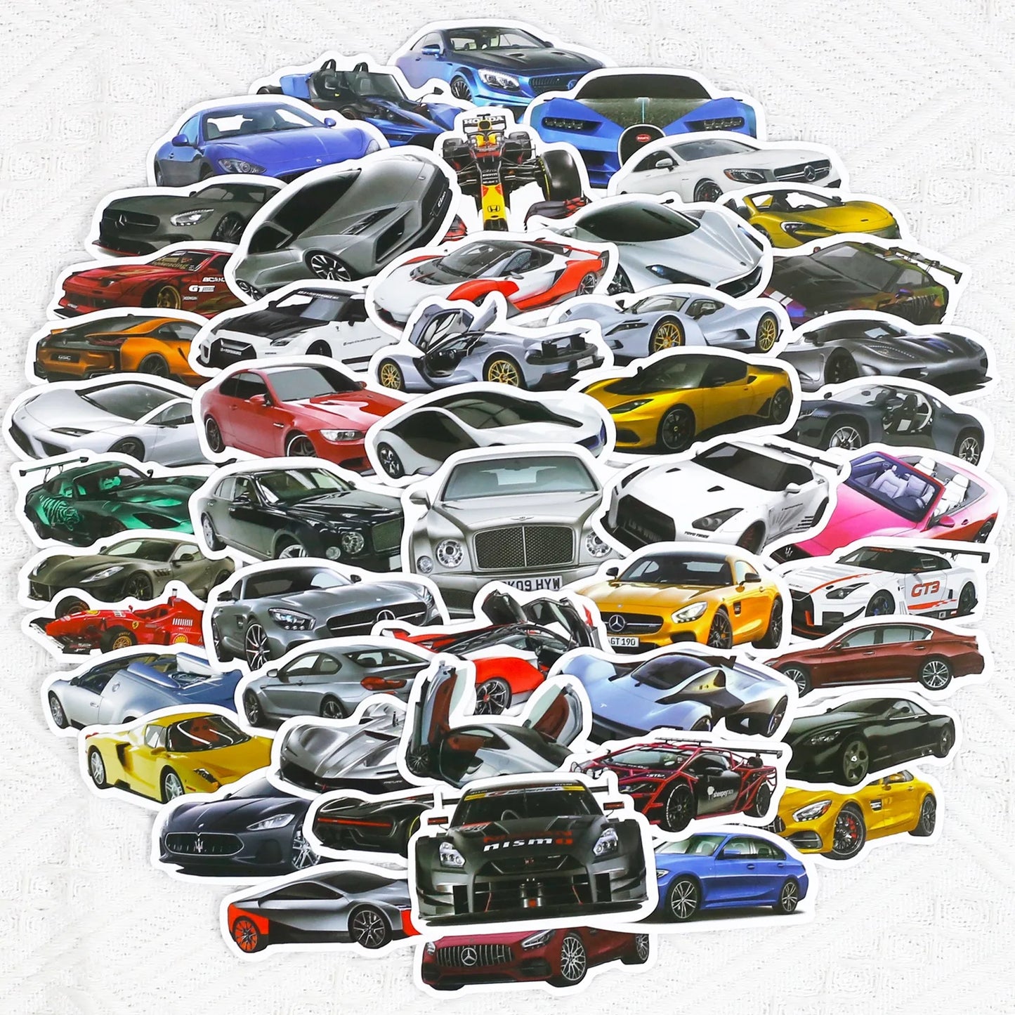 10 pcs Racing /Sports Car  Stickers